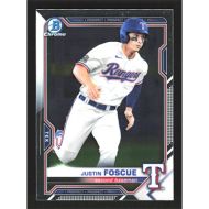 2021 Bowman Chrome Prospects #BCP-41 Justin Foscue