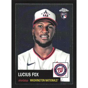 2022 Topps Chrome Platinum Anniversary #476 Lucius Fox