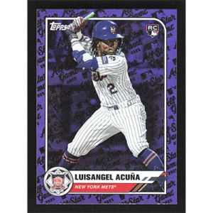 2025 Topps All-Star Game Purple #89 Luisangel Acuna