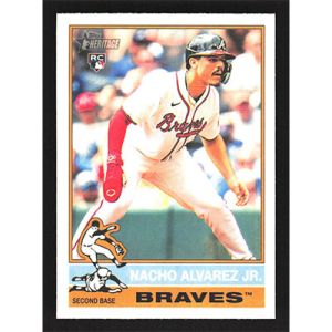 2025 Topps Heritage #145 Nacho Alvarez Jr.