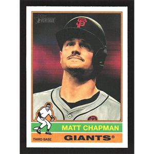2025 Topps Heritage #214 Matt Chapman