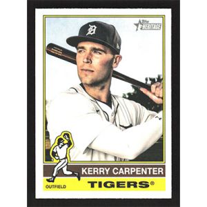 2025 Topps Heritage #226 Kerry Carpenter