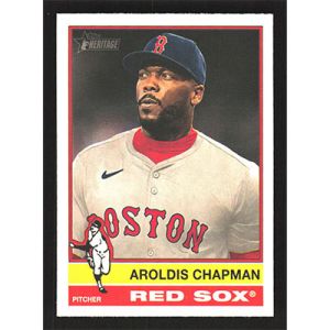 2025 Topps Heritage #24 Aroldis Chapman