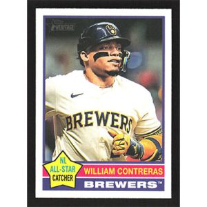 2025 Topps Heritage #300 William Contreras All-Star