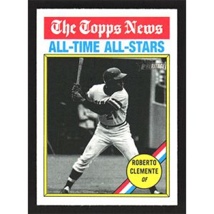 2025 Topps Heritage #345 Roberto Clemente All-Time All-Stars