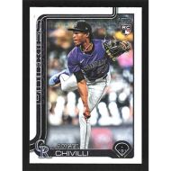 2025 Topps Rainbow Foil #370 Angel Chivilli