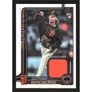 2025 Topps Real One Relics #699 Hayden Birdsong Jersey