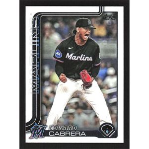 2025 Topps #371 Edward Cabrera