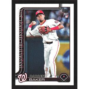 2025 Topps #511 Darren Baker