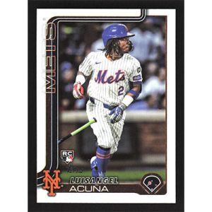 2025 Topps #524 Luisangel Acuna