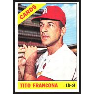 1966 Topps #163 Tito Francona