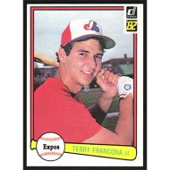 1982 Donruss #627 Terry Francona