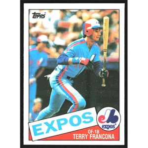 1985 Topps #578 Terry Francona