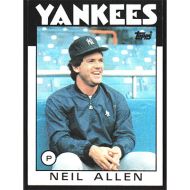 1986 Topps #663 Neil Allen
