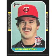 1987 Donruss #272 Keith Atherton