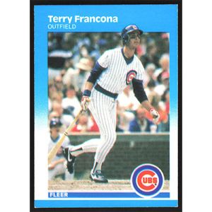 1987 Fleer #564 Terry Francona