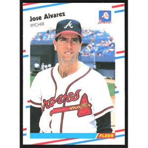 1988 Fleer Update #U-70 Jose Alvarez