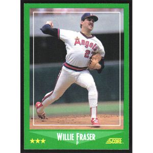 1988 Score #394 Willie Fraser