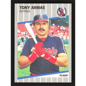 1989 Fleer #467 Tony Armas