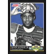 1991 Score #851 Sandy Alomar Jr. The Franchise