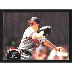1992 Stadium Club #210 Jim Abbott