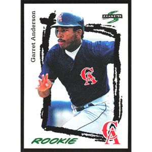 1995 Score #310 Garret Anderson