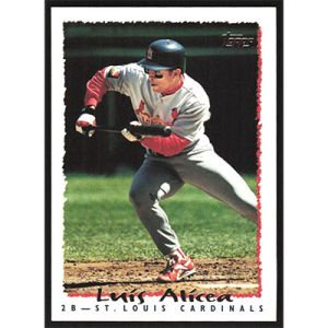 1995 Topps #630 Luis Alicea