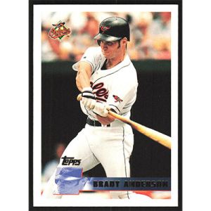 1996 Topps #258 Brady Anderson
