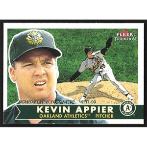 2001 Fleer Tradition #316 Kevin Appier