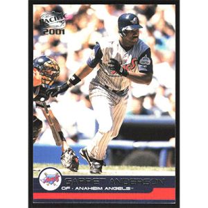 2001 Pacific #1 Garret Anderson