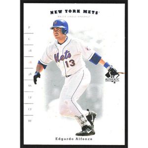 2001 SP Authentic #74 Edgardo Alfonzo