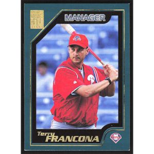 2001 Topps #347 Terry Francona