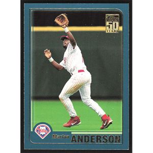 2001 Topps #523 Marlon Anderson