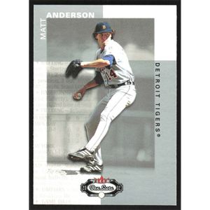 2002 Fleer Box Score #86 Matt Anderson