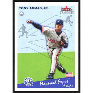 2002 Fleer Tradition #206 Tony Armas Jr.