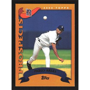 2002 Topps #685 Pablo Arias Prospects