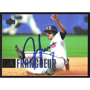 2006 Upper Deck #40 Jeff Francoeur Autographed