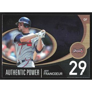 2007 SP Authentic Authentic Power #AP-25 Jeff Francoeur