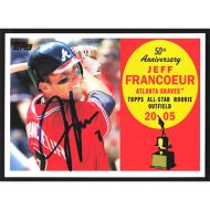 2008 Topps 50th Anniversary All-Rookie Team #AR53 Jeff Francoeur Autographed