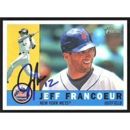 2009 Topps Heritage #599 Jeff Francoeur Autographed