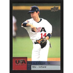 2009 Upper Deck USA 18U National Team #18U-NF Nick Franklin