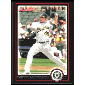 2010 Bowman #56 Brett Anderson