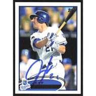 2012 Topps #451 Jeff Francoeur Autographed