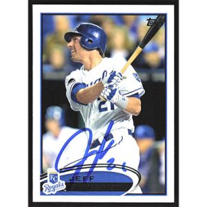2012 Topps #451 Jeff Francoeur Autographed