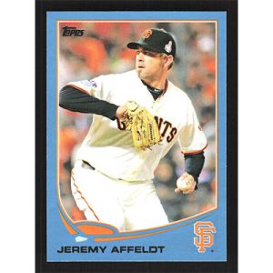 2013 Topps Wal-Mart Blue #371 Jeremy Affeldt