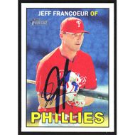 2016 Topps Heritage #252 Jeff Francoeur Autographed