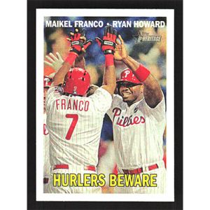 2016 Topps Heritage #309 M. Franco/R. Howard