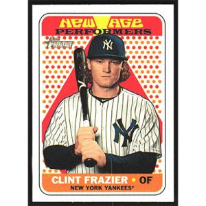 2018 Topps Heritage New Age Performers #NAP-25 Clint Frazier