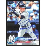 2018 Topps #7 Clint Frazier Autographed