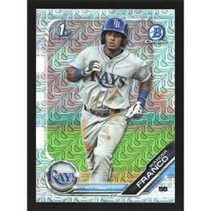 2019 Bowman Chrome Mega Box Prospects Refractors #BCP-100 Wander Franco